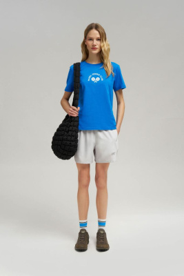 Футболка прямого кроя из хлопкового джерси