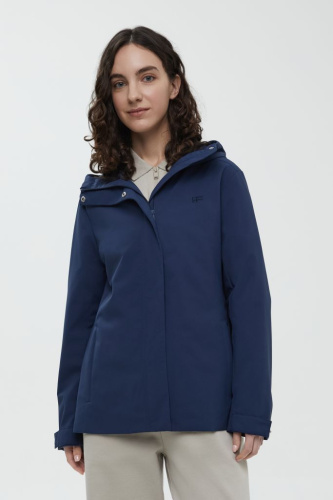 Ветровка с капюшоном и застежками по бокам