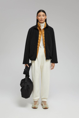 Флисовая толстовка oversize fit на молнии