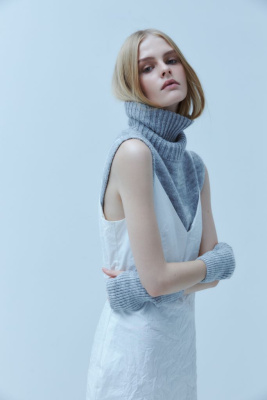 Митенки с добавлением шерсти из капсулы Карины Ниг