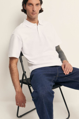 Поло из органического хлопка пике