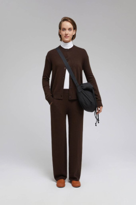 Трикотажные брюки с шерстью и кашемиром