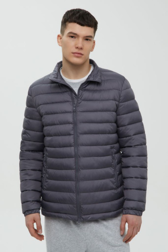 Стеганая куртка с воротником-стойкой