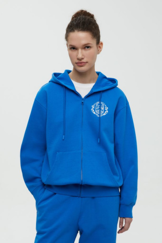 Худи на молнии из хлопка