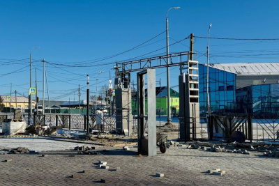 В якутском селе Бердигестях до конца октября откроют площадь Победы / ЯСИА   