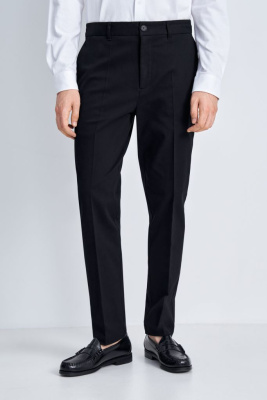 Укороченные брюки с эластичным поясом