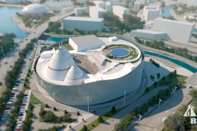 Три символические урасы украсят здание Арктического центра в Якутске / ЯСИА Якутск Якутск Республика Саха (Якутия)