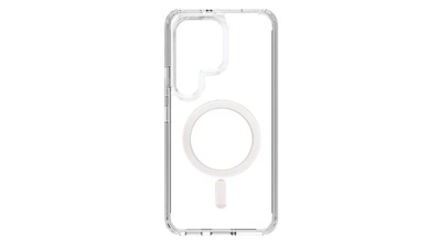 Чехол-накладка KWI-NI Magsafe для Samsung Galaxy S24 Ultra силиконовый (прозрачный)