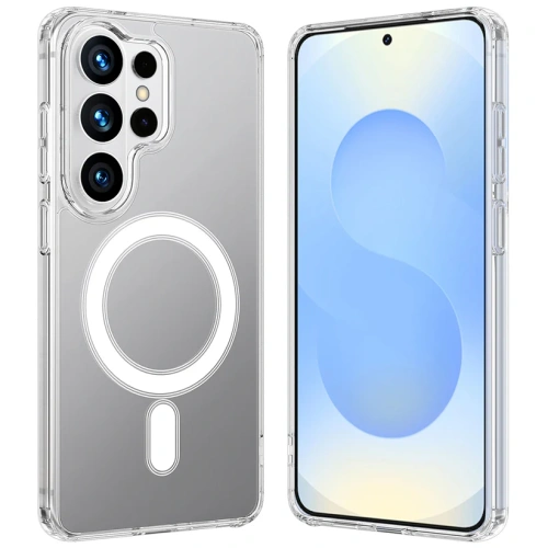 Чехол-накладка Kzdoo Iceguard Magsafe для Samsung Galaxy S26 Ultra пластиковый (прозрачный)