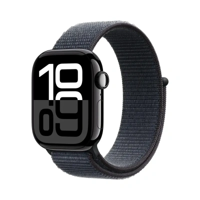 Смарт-часы Apple Watch Series 10 46mm Jet Black Aluminum Case with Ink Sport Loop