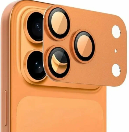 Защитное стекло на камеру Supglass (GG-36) для Apple iPhone 17 Pro Max (оранжевый)