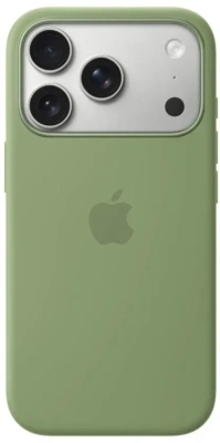 Чехол-накладка Silicone Case Series для iPhone 17 Pro Max (зеленый)