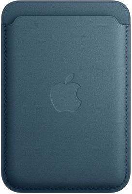 Чехол iPhone FineWoven Wallet MagSafe (Pacific Blue)