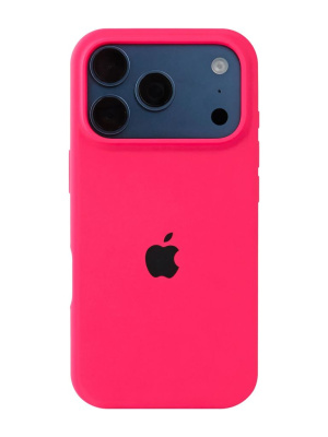 Чехол-накладка Silicone Case Series для iPhone 17 Pro Max (розовый)