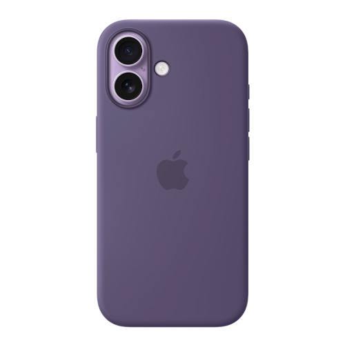 Чехол-накладка Silicone Case Series для iPhone 17 (фиолетовый)