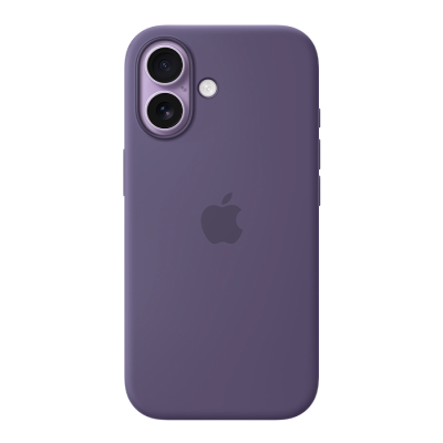 Чехол-накладка Silicone Case Series для iPhone 17 (фиолетовый)