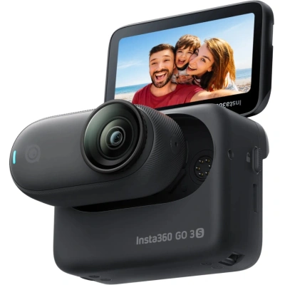 Экшн-камера Insta360 Go3S 64Gb (Midnight Black)