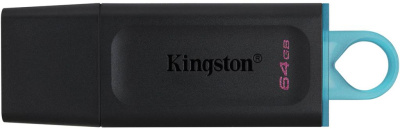 USB-накопитель Kingston DataTraveler Exodia 64 ГБ Чёрный