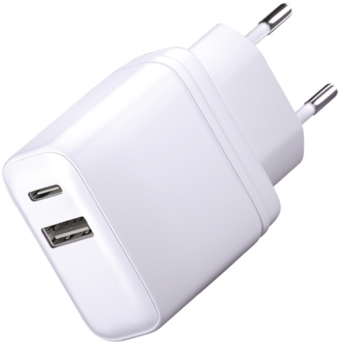 Зарядное устройство BoraSCO Super Charge USB/USB-C 35 Вт Белое