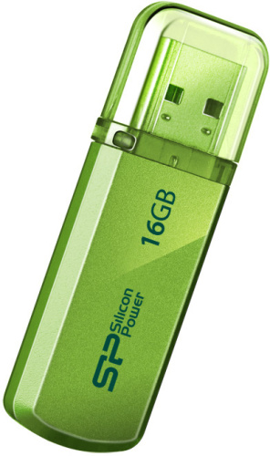 USB-накопитель Silicon Power Helios 101 16 ГБ Зелёный