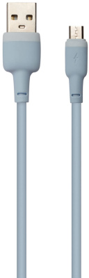 Кабель Red Line Touch USB/microUSB 1 м Голубой