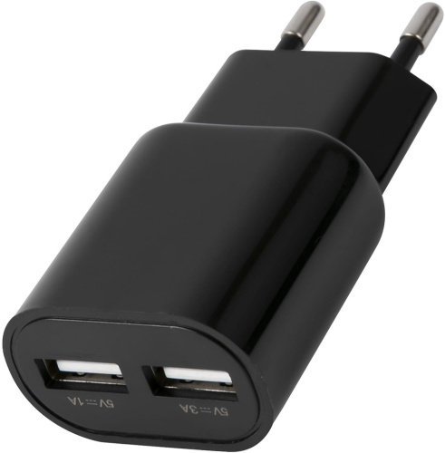 Зарядное устройство Red Line ТС-3A USB/USB 15 Вт Чёрное