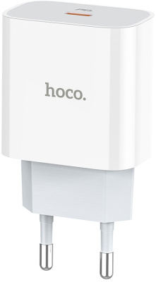 Зарядное устройство Hoco C76A Plus USB-C 20 Вт Белое