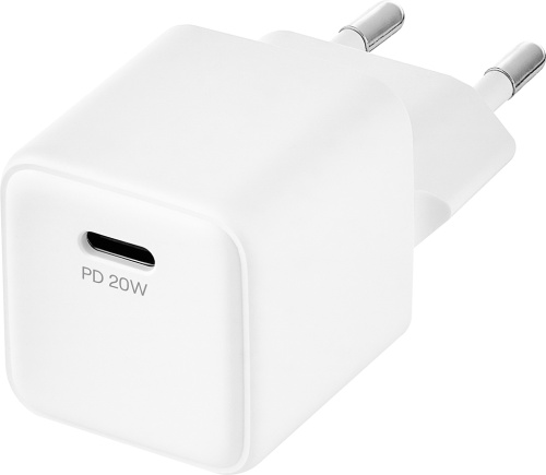 Зарядное устройство uBear Bridge USB-C 20 Вт Белое