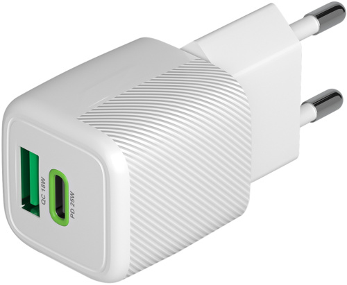 Зарядное устройство Red Line pro Voltix 25 NQC-6 USB/USB-C 25 Вт Белое