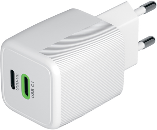 Зарядное устройство Red Line pro Voltix 45 PD-45 USB-C/USB-C 45 Вт Белое