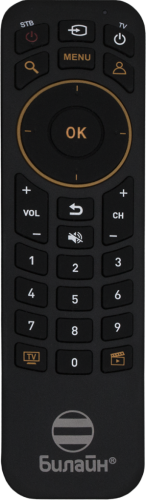 Пульт ДУ билайн для TVE Чёрный