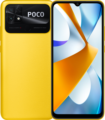 Смартфон POCO C40 64 ГБ Жёлтый