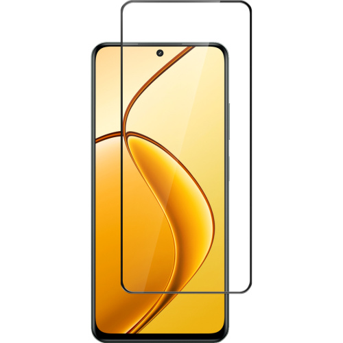 Защитное стекло BoraSCO для realme C71 c чёрной рамкой