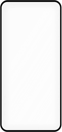 Защитное стекло Krutoff Premium для Samsung Galaxy A37 с чёрной рамкой