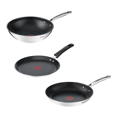 Набор Сковорода Вок + Сковорода Блинная + Сковорода 24 см Duetto+