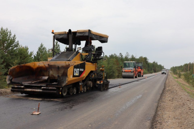На автодороге «Амга» Якутии завершается ремонт участков в рамках нацпроекта «БКД» / ЯСИА   