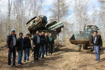 Усть-Алданский район Якутии присоединился к экологической акции «Чистый посёлок» / ЯСИА   