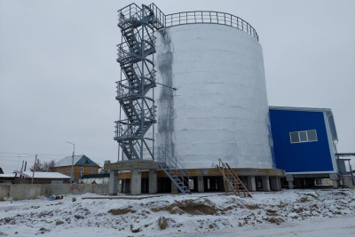 Строящийся водоузел «Звездный» в Якутске готов на 65% / ЯСИА Якутск Якутск Республика Саха (Якутия)