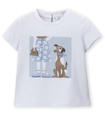 Футболка для маленькой девочки