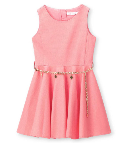 Платье с ремнем для девочки