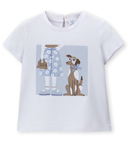 Футболка для маленькой девочки