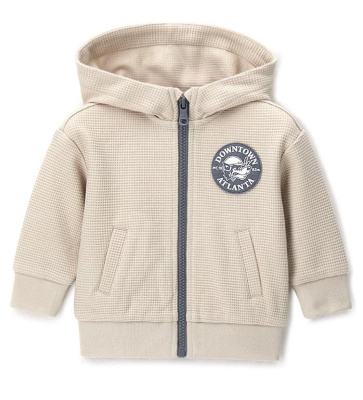 Толстовка на молнии для маленького мальчика