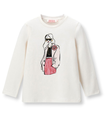 Лонгслив для девочки