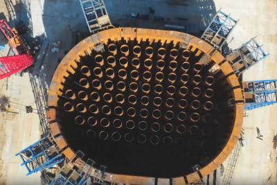 Стартовал один из решающих этапов строительства Ленского моста / ЯСИА   