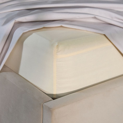 Простыня на резинке Масло