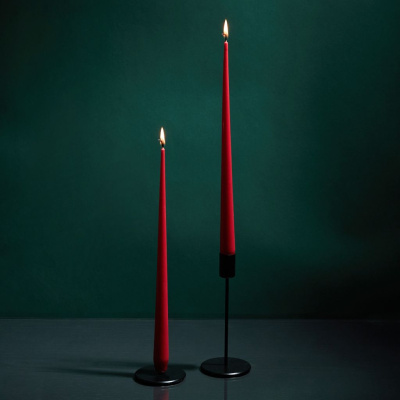 Набор свечей Поместье/Estate, красный