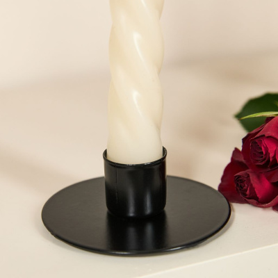 Подсвечник Классический/Classico, черный