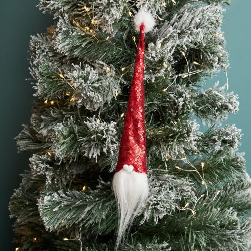 Елочная игрушка Красный гном/Gnomo rosso