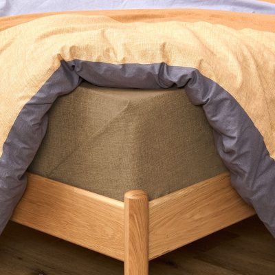 Простыня Тесситура/Tessitura, коричневая