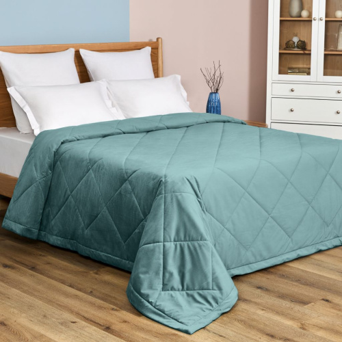 Покрывало Веллют/Vellut, морская волна